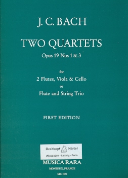 Quartets Op19 #1 and #3