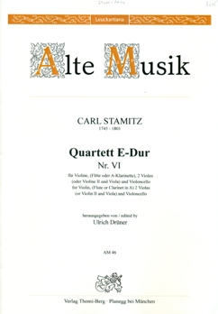 Quartett #6 in E-Dur