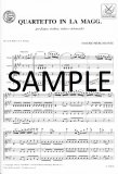 Quartetto in A (sc&pts)