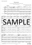 Quartetto in D (sc&pts)