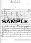 Quintet #2 (score)