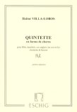 Quintet en forme de Choros (parts)