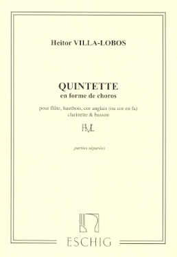 Quintet en forme de Choros (parts)