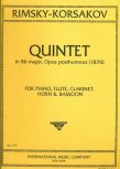 Quintet in Bb  Opus posthumous (1876)