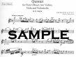 Quintet in G Op21 #5 (parts only)