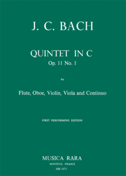 Quintet Op11 #1 in C