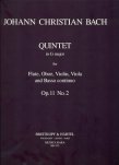 Quintet Op11 #2 in G (sc&pts)