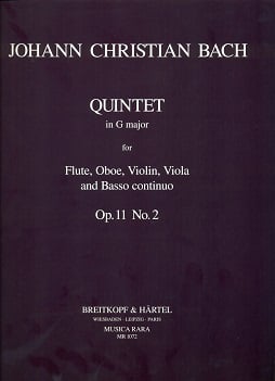 Quintet Op11 #2 in G (sc&pts)