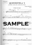 Quintette #2 Op223 (parts only)