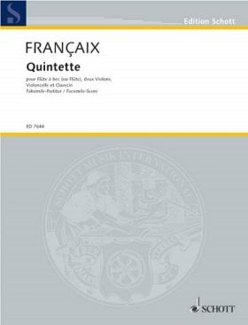 Quintette (score)