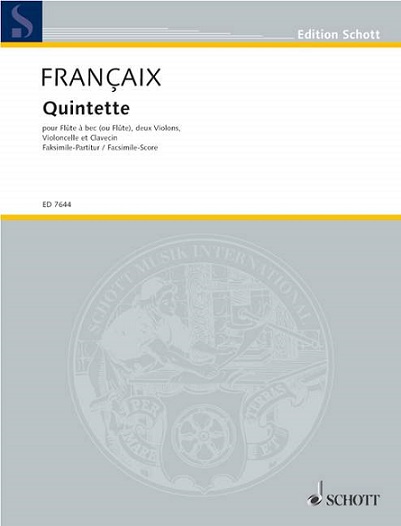 Quintette (score)