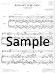 Romance et Scherzo for flute and piano
