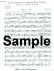 Saint Matthew Passion (1st Flute Part - Orchestra II)