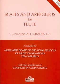 Scales and Arpeggios for Flute (Gr.1-8 ABRSM)