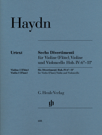 Sechs Divertimenti (HOB IV:6-11) (urtext)