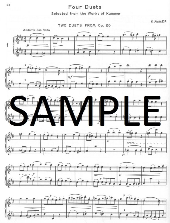Buy Selected Duets (v.1) (score form) Online at $11.99 - Flute World