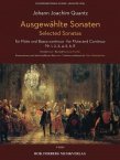Quantz Selected Sonatas Cover - Flute World