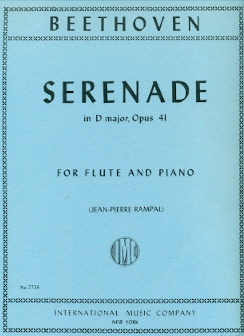 Serenade Op41 in D major (ed.Rampal)