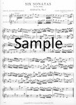 Series 1 Six Sonatas (v.1) (score form) (ed.Rampal)