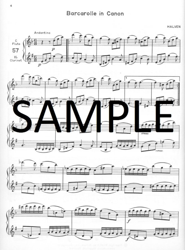 Easy Traditional Duets For Flute And Clarinet: 28 Traditional Melodies From Around The World Arranged Especially For Equal Beginner Flute And Clarinet ... Is Below The Break. All Are In Easy Keys