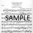 Sinfonetta Op75 (Diverimento Flautistico)  (Parts Only)