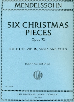 Six Christmas Pieces Op72 (sc&pts)
