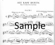 Six Duets Op137 II (parts only)