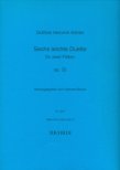 Six Easy Duets Op32 (score form)