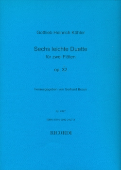 Six Easy Duets Op32 (score form)