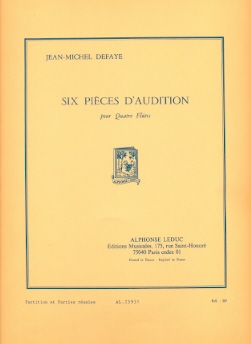Six Pieces D'Audition