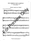 Six Simple Old Carols