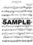Six Sonatas (Bb,D,G,D,Bb,G)