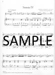 Six Sonatas Op2(v.2)(4-6)(ed.Hess)