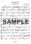 Six Sonatas Op51 (one score)