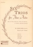 Six Trios, Op83 (Flute 2 Part Only)