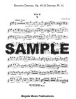 Slavonic Dances Op46 (Part 2-Eight Dances) (2nd flute part)