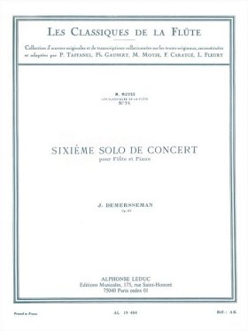 Solo de Concert Op82 (6th)(ed.Moyse,M)