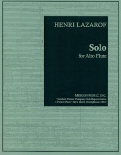 Solo for Alto Flute