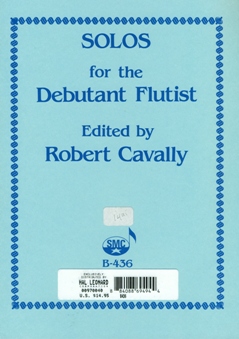 Solos for the Debutant Flutist