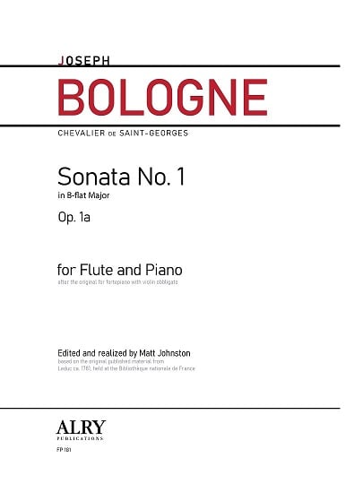 Bologne Sonata Cover