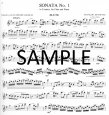 Sonata #1 in e