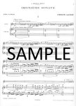 Sonata #2 in C (Deuxieme Sonate)