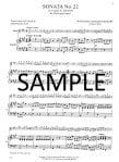 Sonata #22 in A(KV305/293d)