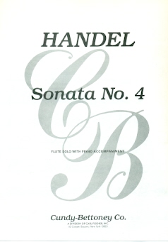 Sonata #4 in C (HWV365)