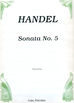 Sonata #5 in F (HWV369)