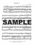 Sonata #5 in F (HWV369) (ed.Cavally)