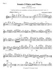 Sonata for 2 Flutes and Piano (Angel Sonata)