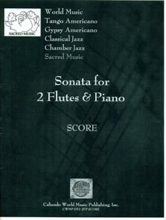 Sonata for 2 Flutes and Piano (Angel Sonata)