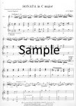 Sonata in C BWV1033