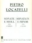 Sonata in e (score form)